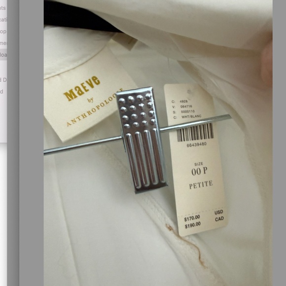 Maeve Petite Poplin Shirt Dress - Picture 4 of 5